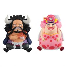 One Piece Look Up PVC Statue Kaido the Beast & Big Mom 11 cm (with Gourd & Semla) Megahouse