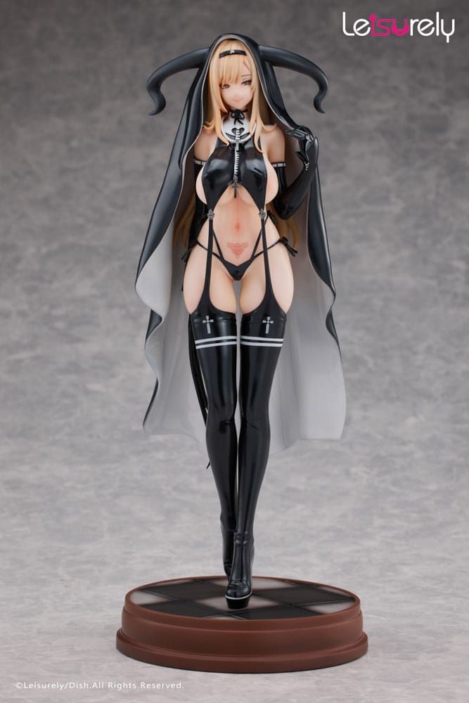 Original Character Statue 1/7 Sister Succubus Illustrated by DISH Deluxe Edition 24 cm AniMester