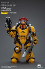 Warhammer The Horus Heresy Action Figure 1/18 Imperial Fists Legion MkIII Tactical Squad Sergeant with Power Sword 12 cm Joy Toy (CN)