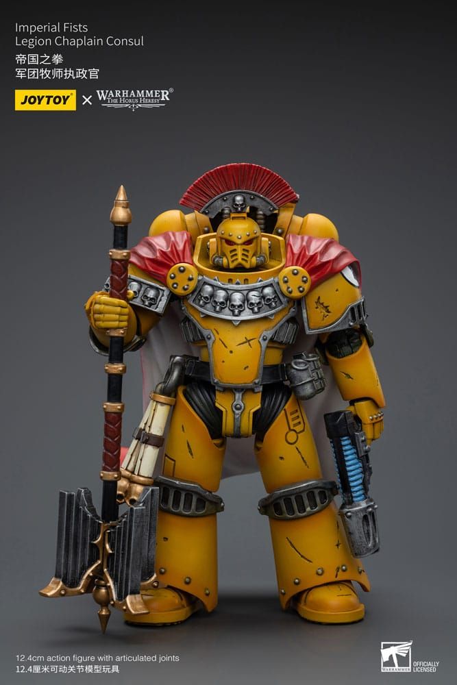Warhammer The Horus Heresy Action Figure 1/18 Imperial Fists Legion Chaplain Consul 12 cm Joy Toy (CN)