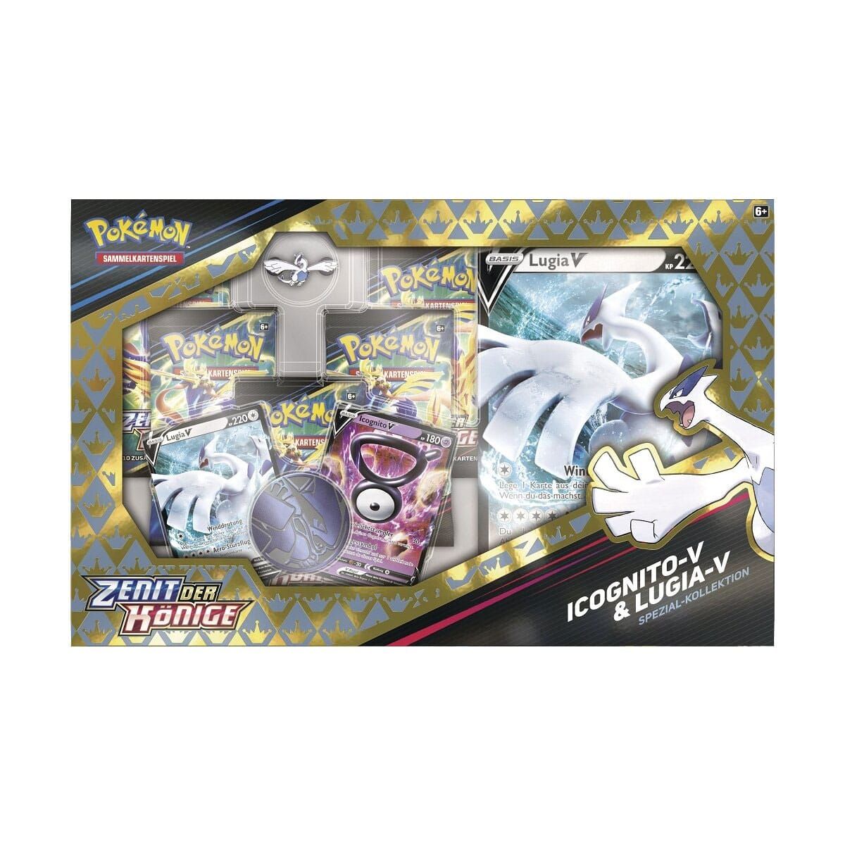 Pokémon TCG Zenit der Könige Icognito-V & Lugia Special Collection *German Version* Pokémon Company International