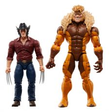 Wolverine 50th Anniversary Marvel Legends Action Figure 2-Pack Marvel's Logan & Sabretooth 15 cm Hasbro