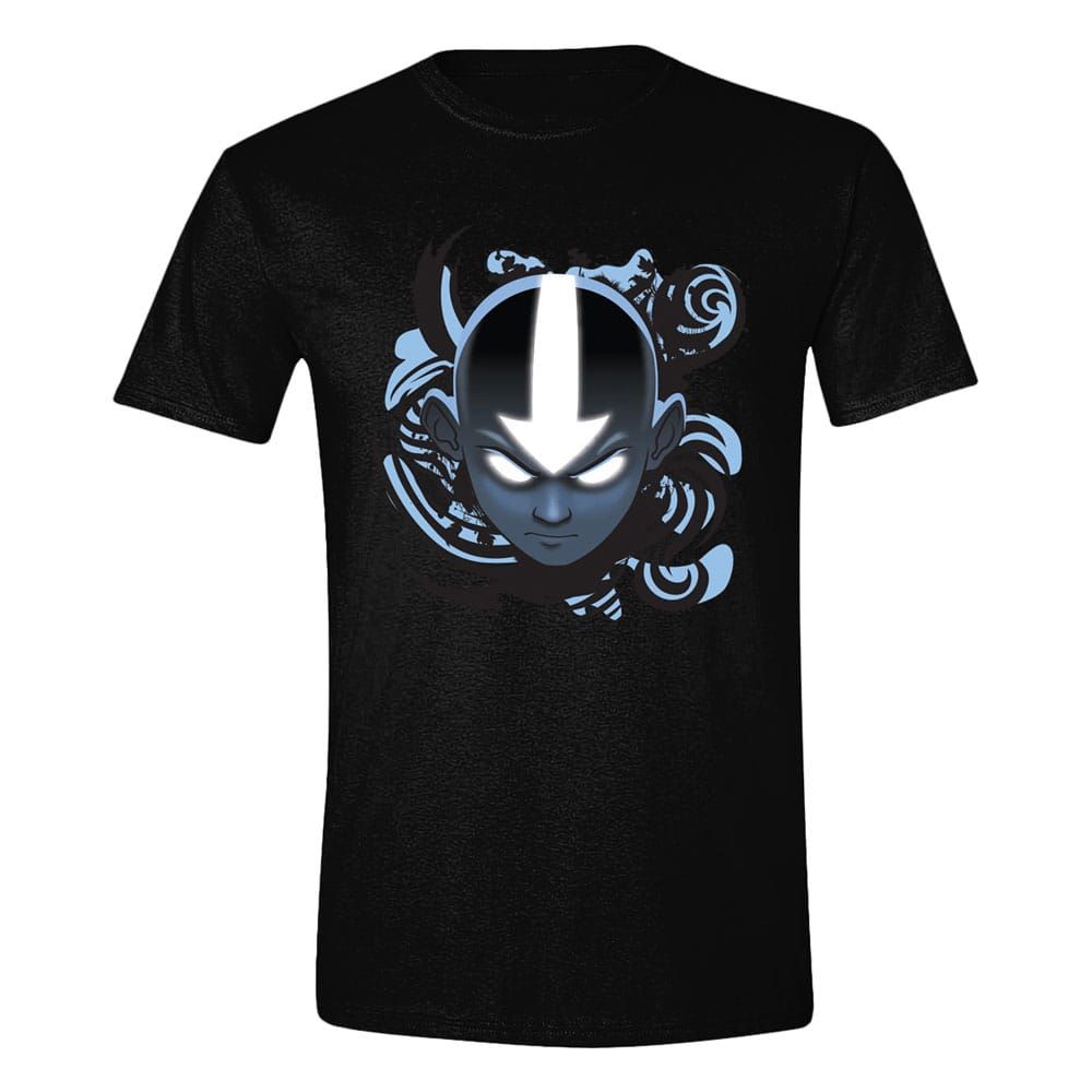 Avatar: The Last Airbender T-Shirt Avatar Aang Blue Stare Size S PCMerch