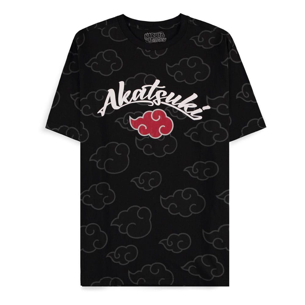 Naruto Shippuden T-Shirt Akatsuki all over Size S Difuzed