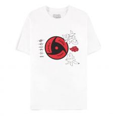 Naruto Shippuden T-Shirt Akatsuki Symbols White Size L