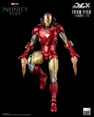 Infinity Saga DLX Action Figure 1/12 Iron Man Mark 6 17 cm ThreeZero