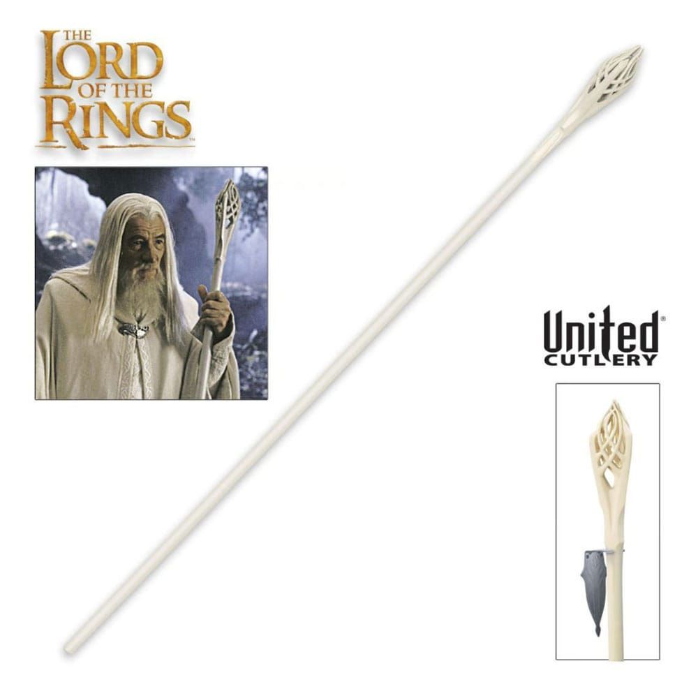 LOTR Replica 1/1 Staff of Gandalf the White 185 cm United Cutlery