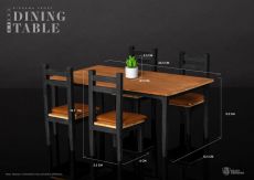 Diorama Props Series Dining Table Set Beast Kingdom Toys