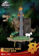 Jurassic Park D-Stage PVC Diorama Park Gate 15 cm Beast Kingdom Toys