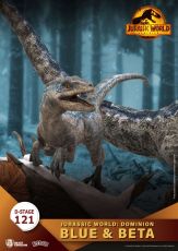 Jurassic World: Dominion D-Stage PVC Diorama Blue & Beta 13 cm Beast Kingdom Toys