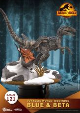 Jurassic World: Dominion D-Stage PVC Diorama Blue & Beta 13 cm Beast Kingdom Toys