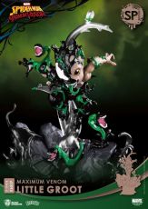 Marvel Comics D-Stage PVC Diorama Maximum Venom Little Groot Special Edition 16 cm Beast Kingdom Toys