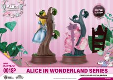 Alice in Wonderland Mini Diorama Stage Statues 2-pack Candy Color Special Edition 10 cm Beast Kingdom Toys