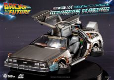 Back to the Future Egg Attack Floating Statue Back to the Future II DeLorean Deluxe Version heo EU Exclusive 20 cm Beast Kingdom Toys