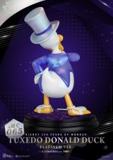 Disney 100th Master Craft Statue Tuxedo Donald Duck (Platinum Ver.) Beast Kingdom Toys