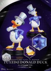 Disney 100th Master Craft Statue Tuxedo Donald Duck (Platinum Ver.) Beast Kingdom Toys