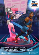 Space Jam: A New Legacy D-Stage PVC Diorama Bugs Bunny & Lebron James Standard Version 15 cm Beast Kingdom Toys