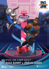 Space Jam: A New Legacy D-Stage PVC Diorama Bugs Bunny & Lebron James New Version 15 cm Beast Kingdom Toys