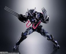 Tech-On Avengers S.H. Figuarts Action Figure Venom Symbiote Wolverine 16 cm Bandai Tamashii Nations
