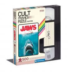 Cult Movies Puzzle Collection Jigsaw Puzzle Jaws (500 pieces) Clementoni