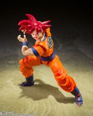 Dragon Ball Super S.H. Figuarts Action Figure Super Saiyan God Son Goku Saiyan God of Virture 14 cm Bandai Tamashii Nations