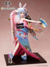 Hololive Production PVC Statue 1/4 Usada Pekora -#Zenjinrui Usagika Keikaku- Japanese Doll 48 cm Design COCO