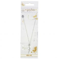 Harry Potter Pendant & Necklace Lightning Bolt (silver plated) Carat Shop, The