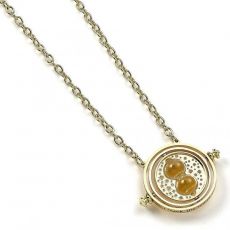 Harry Potter Pendant & Necklace Spinning Time Turner (gold plated) Carat Shop, The