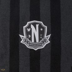Wednesday Scarf Nevermore Academy Black 190 cm Cinereplicas