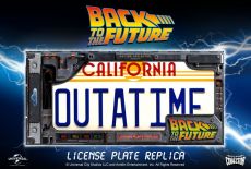 Back To The Future Replica 1/1 ´Outatime´ DeLorean License Plate Doctor Collector