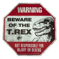 Jurassic World Mini Replica Warning Signs Factory Entertainment
