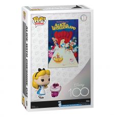 Disney's 100th Anniversary POP! Movie Poster & Figure Alice in Wonderland 9 cm Funko