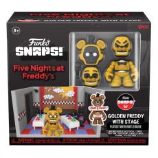 Five Nights at Freddy's Snap Playset & Action Figure Stage w/Freddy (GD) 9 cm Funko