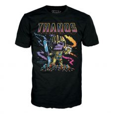 Marvel POP! & Tee Box Thanos (BKLT) Size M Funko
