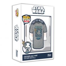 Star Wars Boxed Tee T-Shirt Leia Size L Funko