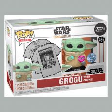 Star Wars The Mandalorian POP! & Tee Box Grogu Cookie Size S Funko