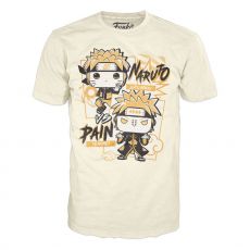 Naruto Boxed Tee T-Shirt Naruto v Pain Size S Funko