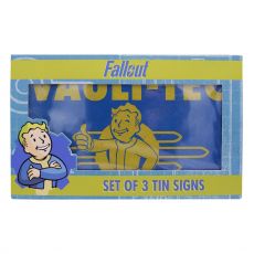 Fallout Tin Signs 3 Pack Brands FaNaTtik