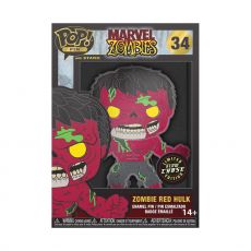 Marvel Zombie Loungefly POP! Enamel Pin Hulk (Glow-in-the-Dark) 10 cm Funko