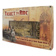 Ticket to Ride Replica North American Open Tour Ticket Limited Edition FaNaTtik