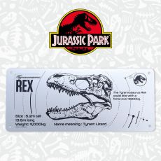Jurassic Park Tin Sign T-Rex Schematic FaNaTtik