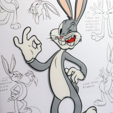 Looney Tunes Art Print Limited Edition Fan-Cel Bugs 36 x 28 cm FaNaTtik