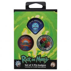 Rick & Morty Pin Badge Set Limited Edition FaNaTtik