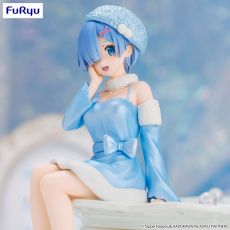 Re:Zero Starting Life in Another World Noodle Stopper PVC Statue Rem Snow Princess Pearl Color Ver. 14 cm Furyu