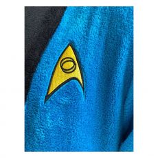 Star Trek Fleece Bathrobe Blue Spock Groovy