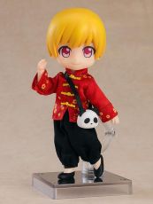 Original Character Parts for Nendoroid Doll Figures Outfit Set: Short Length Chinese Outfit (Red) Good Smile Company