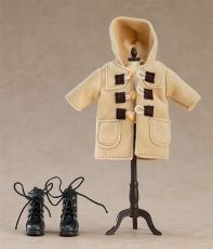 Original Character Parts for Nendoroid Doll Figures Warm Clothing Set: Boots & Duffle Coat (Beige) Good Smile Company