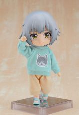 Original Character for Nendoroid Doll Figures Outfit Set: Sweatshirt and Sweatpants (Light Blue) Good Smile Company