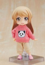 Original Character for Nendoroid Doll Figures Outfit Set: Sweatshirt and Sweatpants (Pink) Good Smile Company