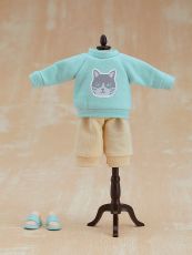 Original Character for Nendoroid Doll Figures Outfit Set: Sweatshirt and Sweatpants (Light Blue) Good Smile Company